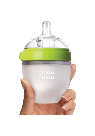 Comotomo Antikolik Silikon Biberon 150 Ml 0-3 Ay Yeşil