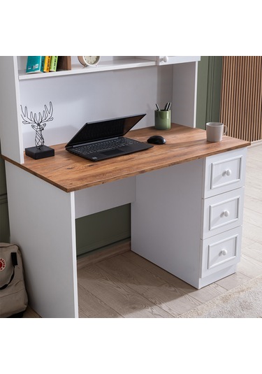 Bilgisayar Masası, Beta Üniteli Çalışma Masası Beyaz
