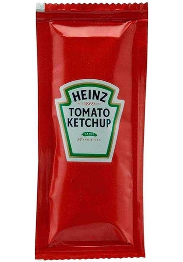 Heinz Ketçap Sachet PP Tek Tullanımlık 50 x 9 G