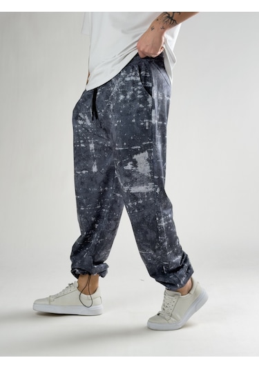 Cocopelli Paça Ayarlamalı Erkek Jogger Pantolon Coc3171 Desenli