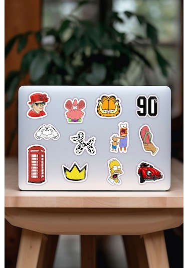 Laptop Notebook Tablet Sticker Seti Model 9