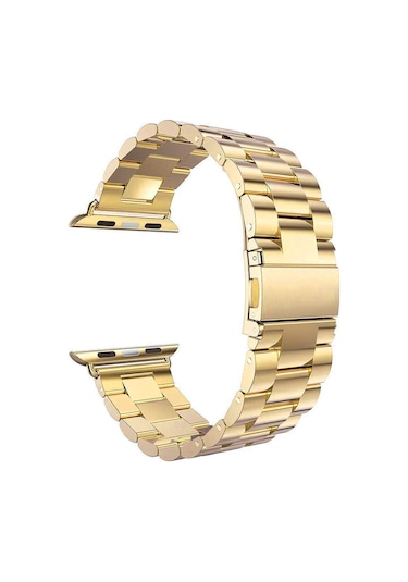 Microsonic Apple Uyumlu  Watch SE 2022 40 MM Metal Stainless Steel Kordon