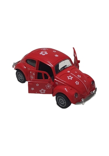 Vosvos Araba - Sürtmeli Desenli Kırmızı - Jw567-060