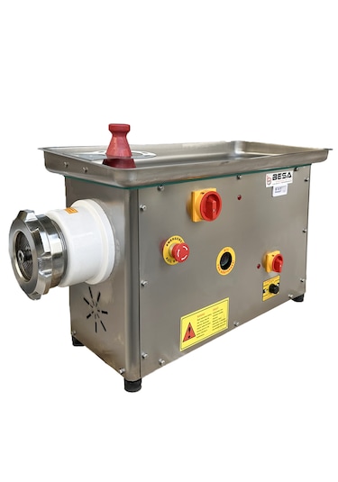 Besa 22 Numara Soğutuculu Et Kıyma Makinesi Çelik