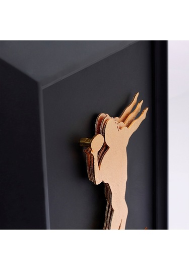 Zekupp Amerikan Futbolu Severler İçin Ahşap Tablo, Duvar Dekorasy