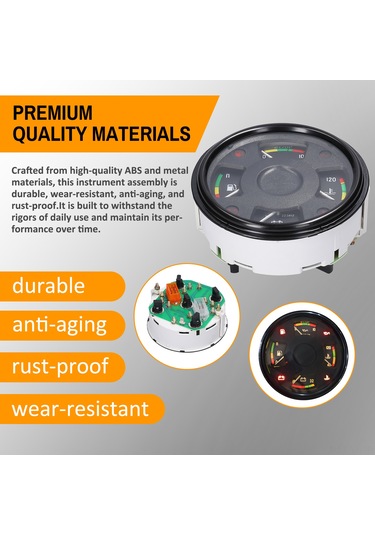 Yifomall 4 Fonksiyonlu Araç Gösterge Paneli - Yakıt, Yağ Basıncı, Su Sıcaklığı Ve Voltmetre İle Gerçek Zamanlı Takip