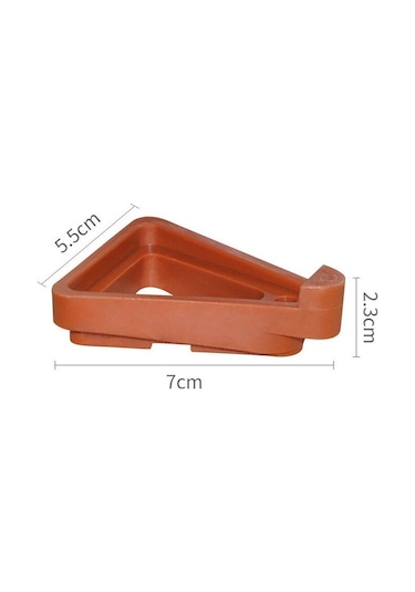 12 Adet Saksı Bitki Standı Saksı Rafı Tutucu Tencere Ayak Parmakları Kapalı Açık Bahçe Bitkileri Konteyner