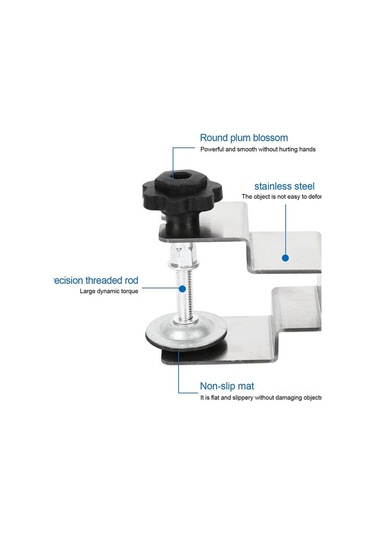 Springsun Üstün Tutma Gücü Sağlayan G-şekilli Çekmece Paneli Sabitleyici Klip - Kayma Engelleme Yastık Ve Zırhlı Yüzey Koruması Diğer