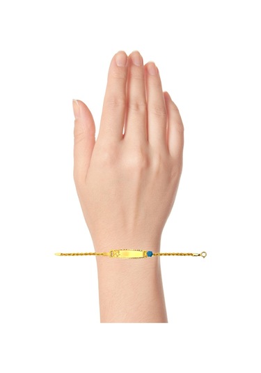 Cigold Taşlı Çocuk Bileklik 14 Ayar Altın 2.00 Gr Oa-c11303029267 Renkli Çok Renkli