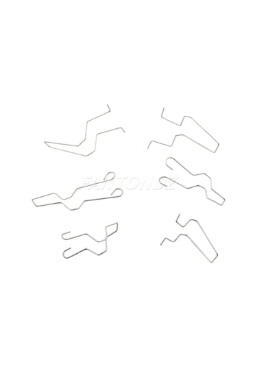 6 Adet Metal Far Ampulü Bahar Klipler H1 H3 H4 H7 Araba Far Ampul Tutucu Bahar Klipler Tokaları 5zhsfullkıt