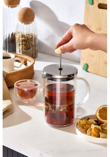 Karaca Pia Raum French Press 600 Ml Şeffaf
