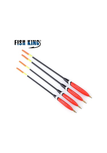 Fıshkıng Balıkçılık Şamandıra 4 Adet Karışık Boyutlu Barguzinsky Bobbers Seti Stoper Dikey Şamandıra Bakır Halka İle