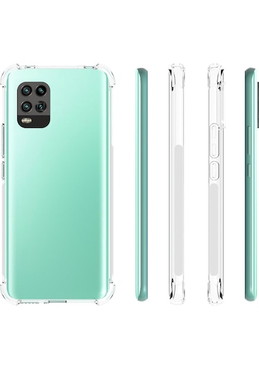 Xiaomi Mi 10 Lite Kılıf Nitro Anti Shock Silikon Kılıf