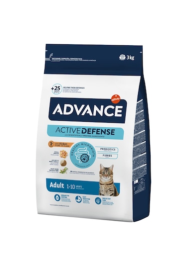 Advance Sensitive Somonlu Yetişkin Kedi Maması 3 KG