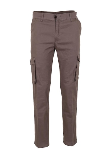 Modarar Erkek Keten Kargo Pantolon Kahverengi Rar01444 Modarar Erkek Keten Kargo Pantolon Kahverengi Rar01444