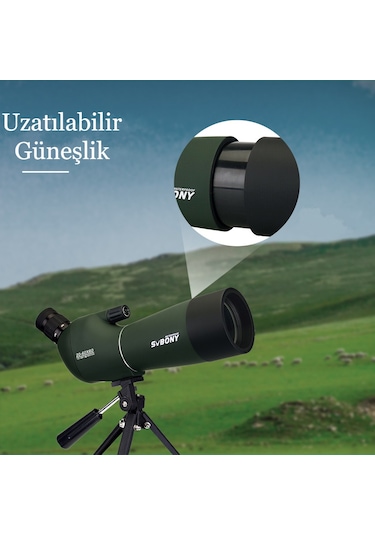 Interstech 25-75x70 Zoom Monoküler Teleskop Dürbün Gece Görüşü Su Geçirmez
