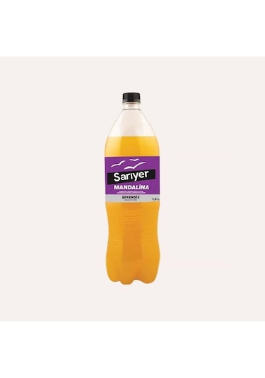 Sarıyer Mandalina Aromalı Gazoz Şekersiz 1,5 Lt X 6 Adet