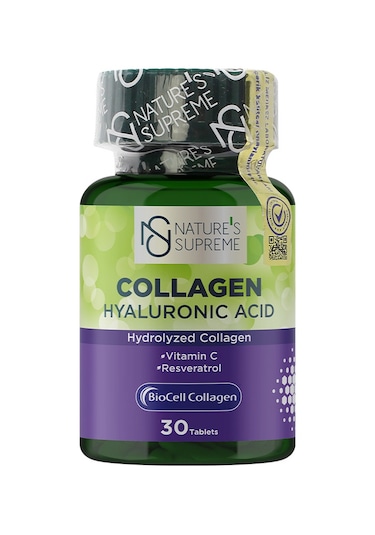 Natures Supreme Biocell Collagen Hyaluronic Acid 30 Tablet Aromas