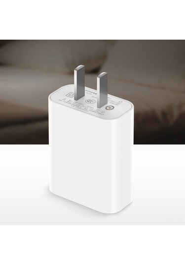 Xiyyadms Xiaomi 18w Hızlı Şarj Cihazı, Qc3.0 Teknolojisi, Beyaz, 100-240v, İphone Samsung Huawei Uyumlu