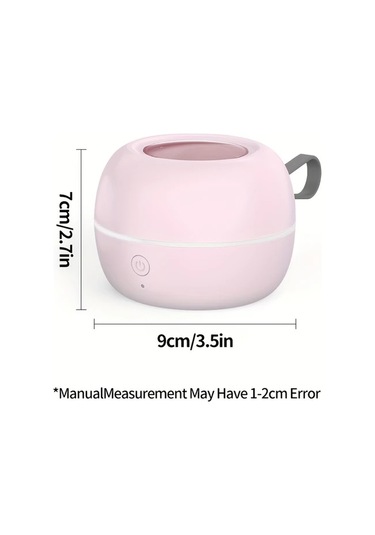 Willowhaven Pembe Taşınabilir Büyük Kapasiteli Uv Temizleme Kutusu 180s Hızlı Şarj Edilebilir Kompakt