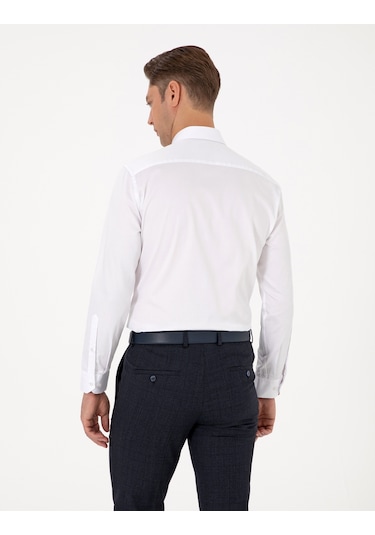 Pierre Cardin Erkek Beyaz Gömlek Basic 50313177-vr013 Beyaz