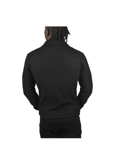 Deepsea Erkek Siyah Çıtçıtlı Kısa Kaşe Mont 2500559 Siyah