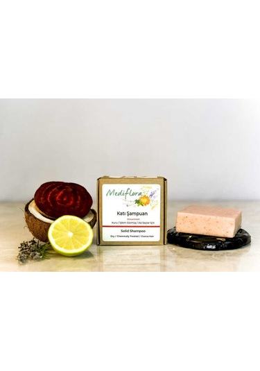 Mediflora İşlem Görmüş Asi ve Kuru Saçlar İçin Katı Şampuan 110 G