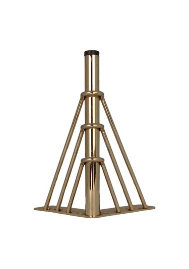 Lüks Koltuk Kanepe Çekyat Sehpa Ayağı Telli Ayak Gold Renk 20