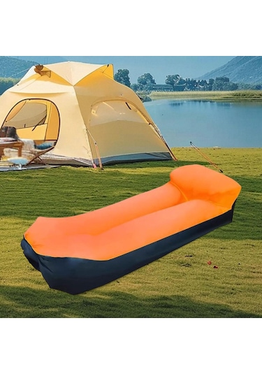 Suntek Şişme Şezlong Yetişkinler Ve Çocuklar Için Trend Turuncu