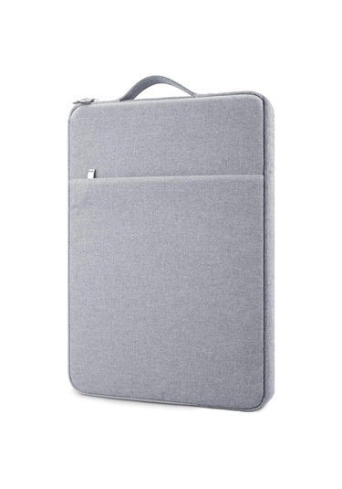 13 İnç Dizüstü Bilgisayar Çantası Su Geçirmez Yumuşak Evrak Çantası Kılıfı Macbook Air 13 M2 M1 A2681 A2337 A2179 2018-2022 /macbook Pro 13 M2 M1 A2338 Gri Diğer