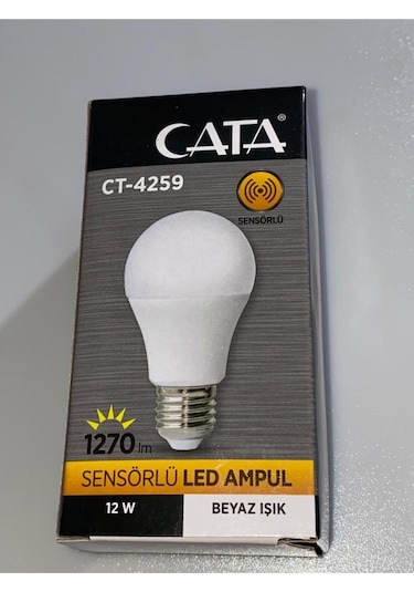 Ct-4259 Sensörlü Ampul Beyaz