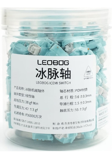 Aula Leobog Ice Vein Lineer Mekanik Switch 100 Adet