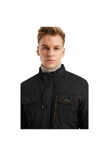 Dynamo Erkek Spor Parka 3450 Bgl-st01641 Siyah