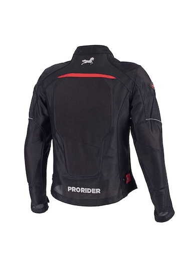 Prorider Windy Fileli Yazlık Zırh File Mod Motosiklet Montu Siyah