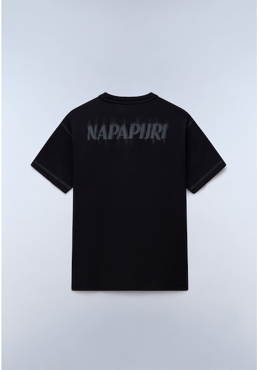 Napapijri S-umbra Ss Erkek T-shirt-31971 Siyah