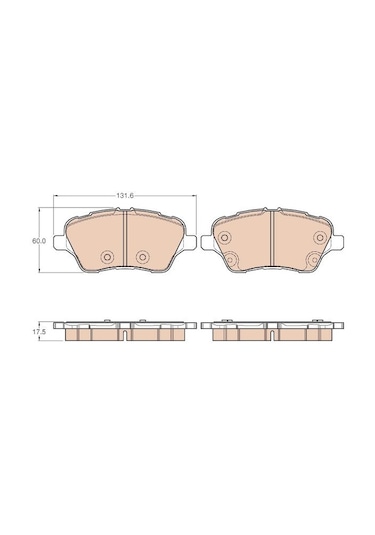 Ford Courier Ön Fren Balatası 2014 Sonrasi Trw