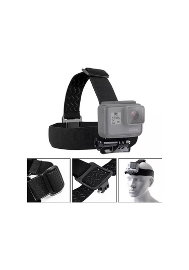 Jikko Gopro 12/11/10/9/8/7 İçin Baş Montajı 191811971