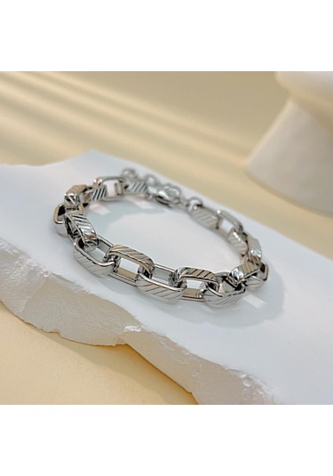 Altın Opk Moda Paslanmaz Çelik Bileklik Altın