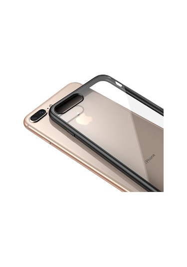 BİKAPAK ELIT SHINE Apple Uyumlu iPhone 7/8 PLUS FULL MAVİ KAPAK