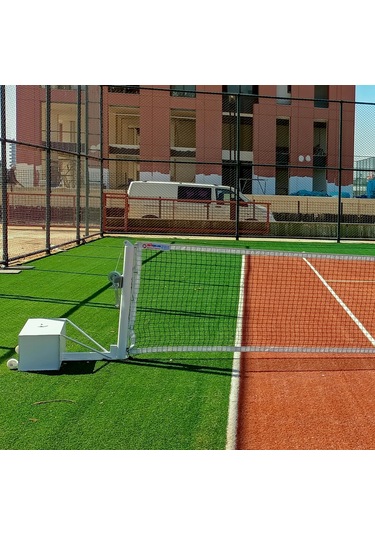 Adelinspor Via Seyyar Tenis Direği ve Gold Tenis File Seti