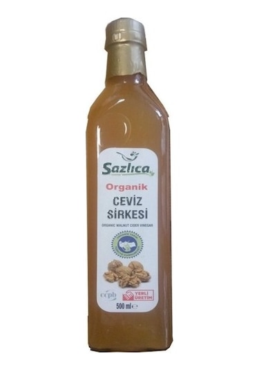 Sazlıca Organik Ceviz Sirkesi 500 ML
