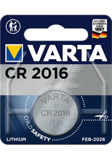 Cr 2016 3 Volt Lityum Tekli Pil
