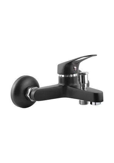 Şahinler Banyo Bataryası Aç-kapa Mix Siyah Beyaz - Krom