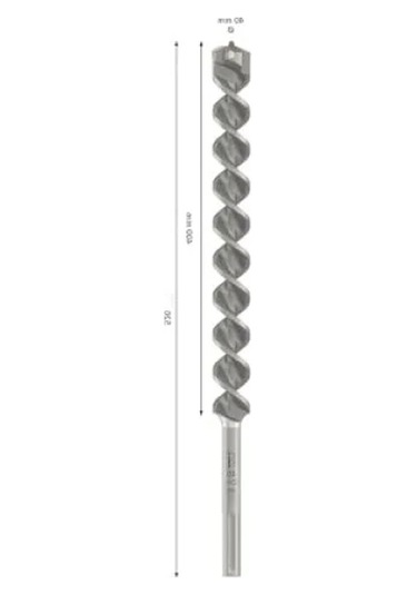 Kırıcı Delici Delme Ucu Ø 40 Mm