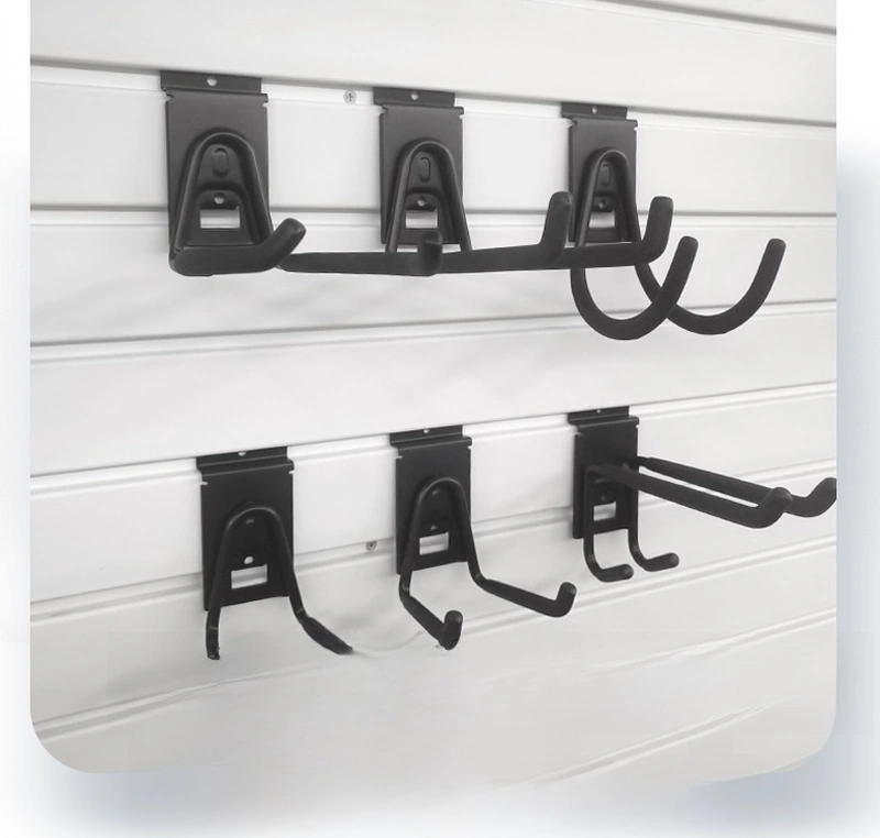 Lemestar Duvar Montlu Ağır Duty Demir Kanca - Bisiklet, Süpürge, Bahçe Aletleri İçin Depolama 820 4 İnç Açık Kanca