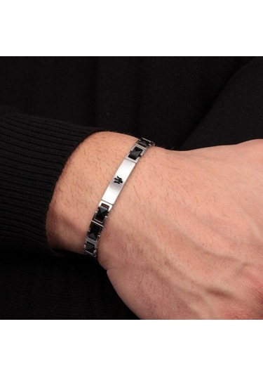 Maserati Jm420atı06 Erkek Bileklik Gümüş