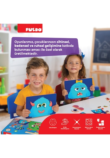 Puedo Build A Monster Eğlenceli Oyuncak Hayal Gücü Geliştiren Oyun