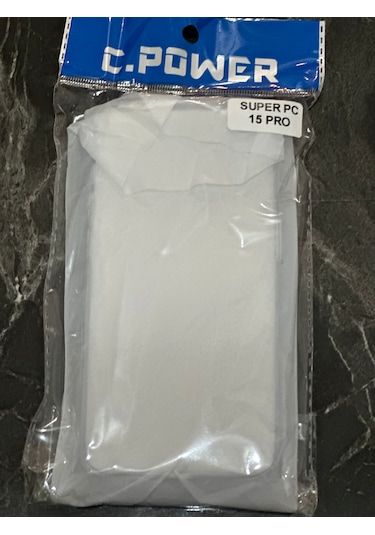 C.power Magsafe Şeffaf Sert Kılıf İphone 15,15pro,15pro Max ,plus Uyumlu, Darbeye Dayanıklı Pc Malzeme Şeffaf