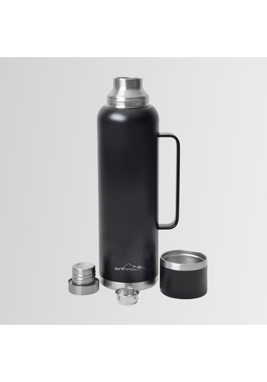 Nurgaz Ng 164 Campout Çift Katmanlı Kamp Termosu 1500 Ml Haki