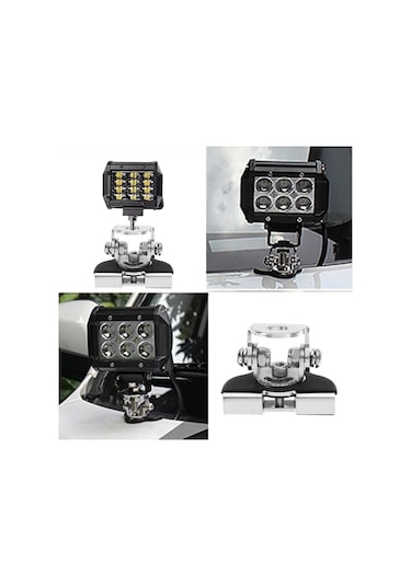 Ducki Kaput Üstü Braket Led Montaj Ayağı (Çift)